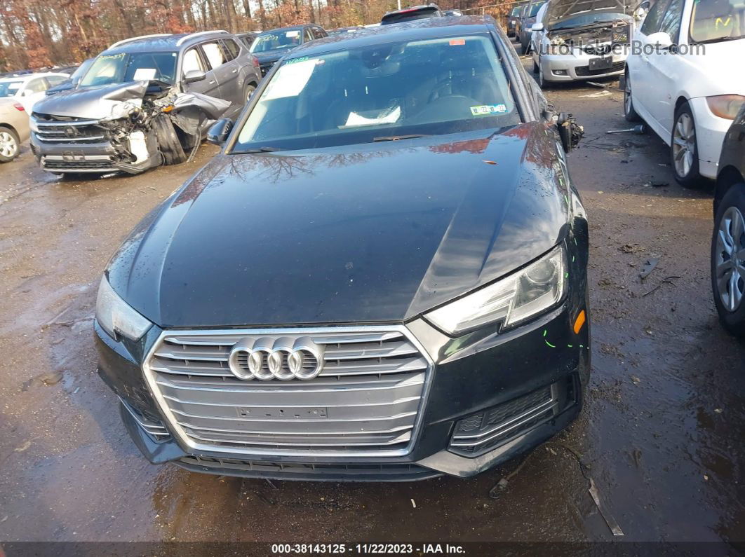 2018 Audi A4 2.0t Tech Ultra Premium/2.0t Ultra Premium Черный vin: WAUKMAF47JA138477