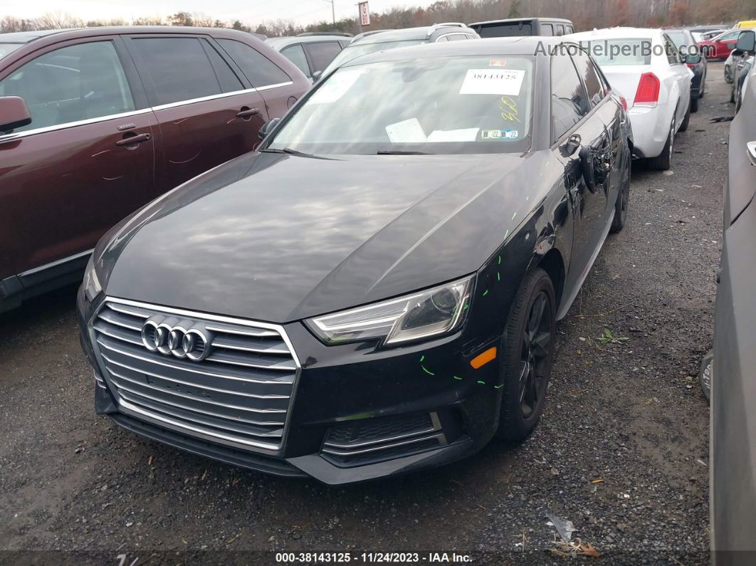 2018 Audi A4 2.0t Tech Ultra Premium/2.0t Ultra Premium Black vin: WAUKMAF47JA138477