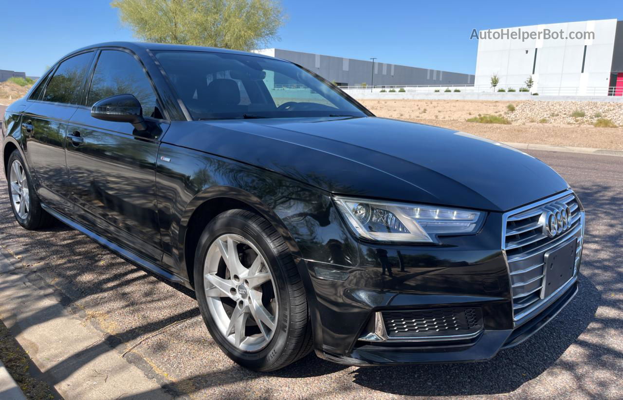 2018 Audi A4 Premium Black vin: WAUKMAF47JA169454