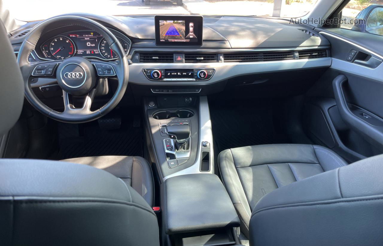 2018 Audi A4 Premium Black vin: WAUKMAF47JA169454