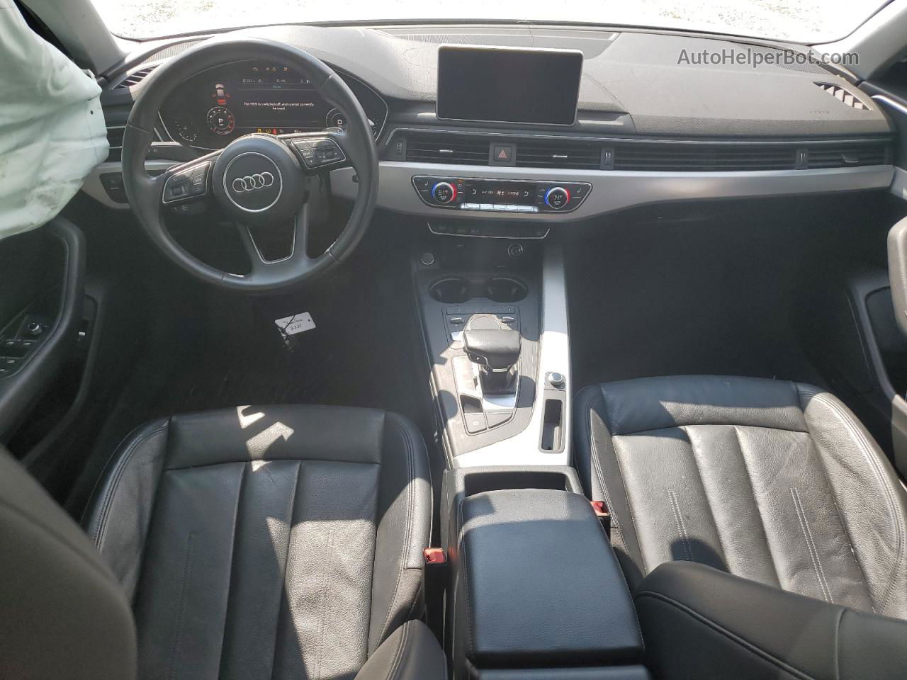 2018 Audi A4 Premium Silver vin: WAUKMAF47JA230950