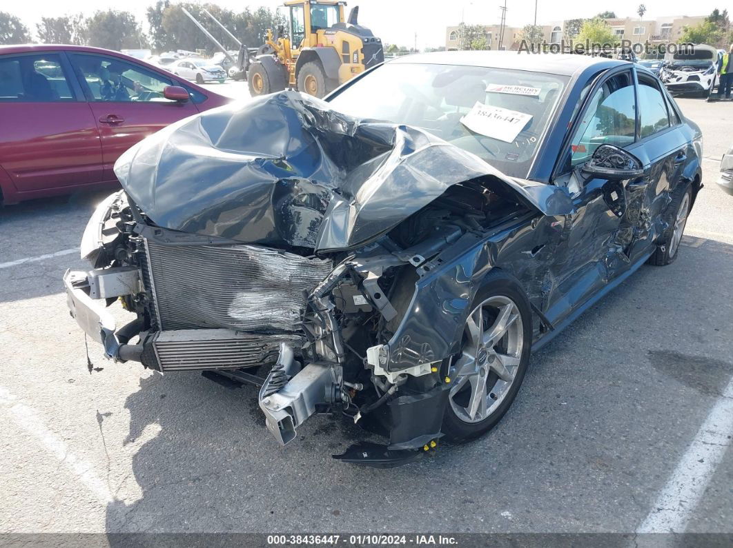 2018 Audi A4   Gray vin: WAUKMAF47JA234190