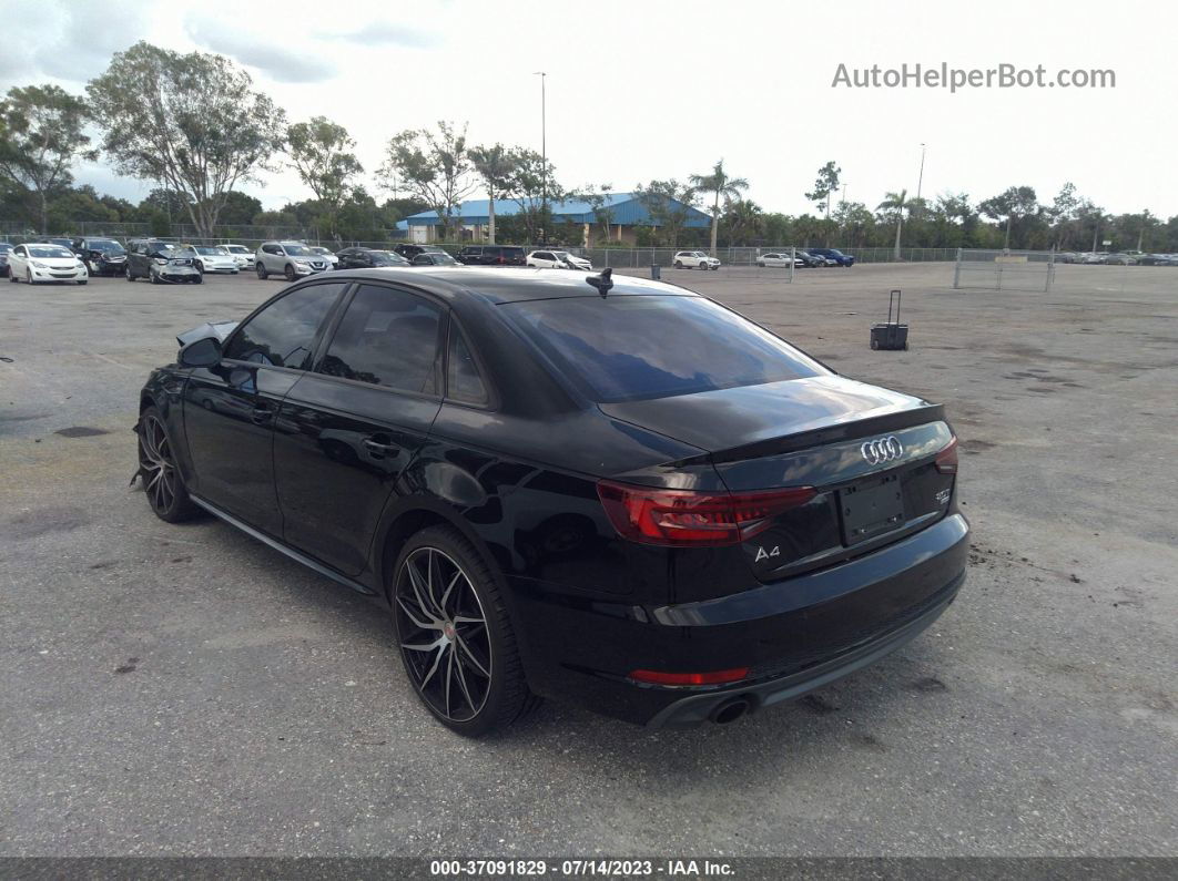 2018 Audi A4 Premium/tech Premium Black vin: WAUKMAF47JN006795