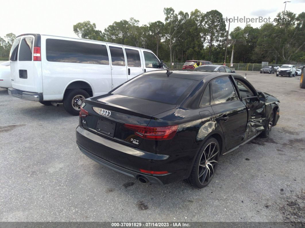 2018 Audi A4 Premium/tech Premium Black vin: WAUKMAF47JN006795