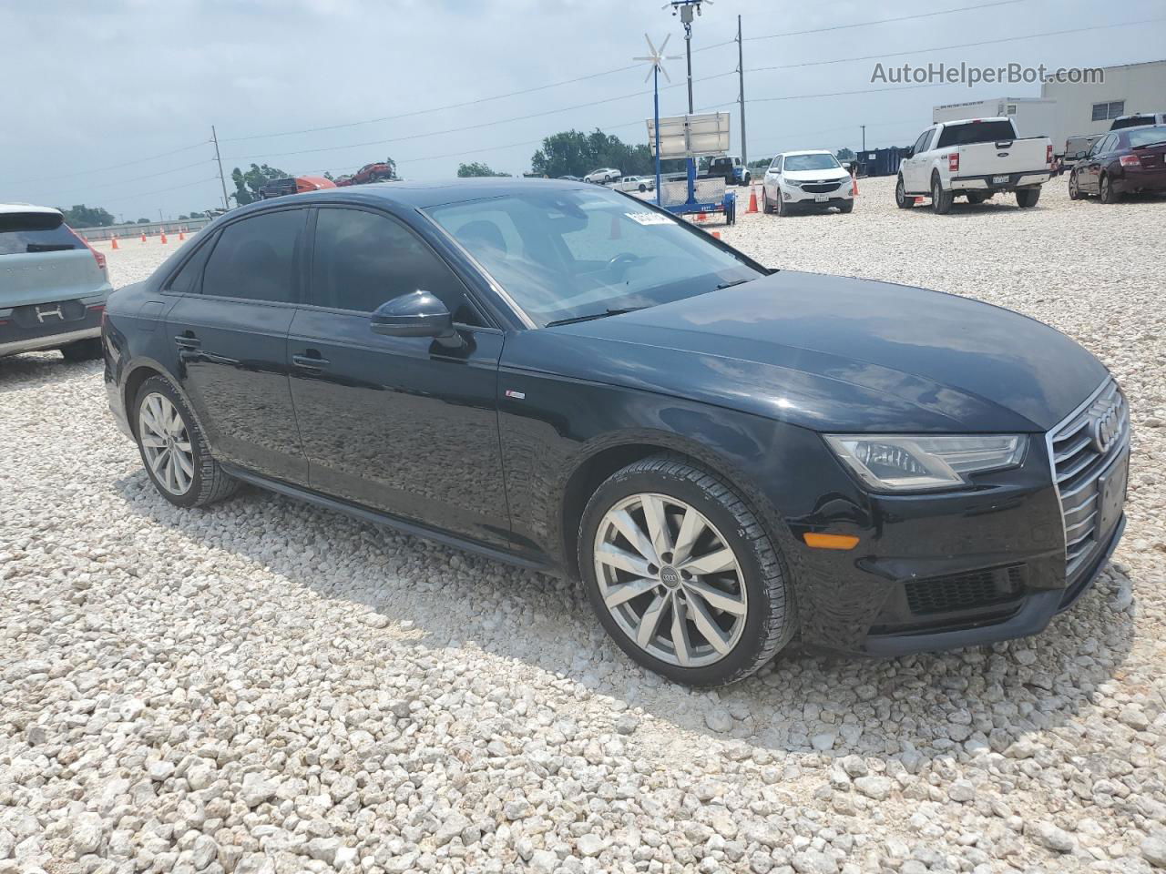 2018 Audi A4 Premium Black vin: WAUKMAF48JA051137