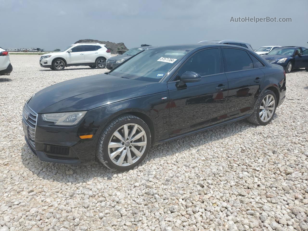 2018 Audi A4 Premium Black vin: WAUKMAF48JA051137