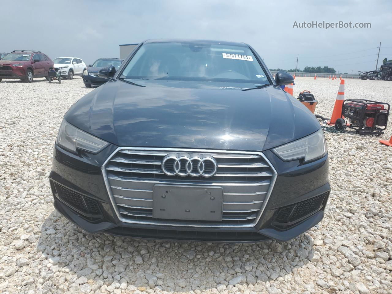 2018 Audi A4 Premium Black vin: WAUKMAF48JA051137