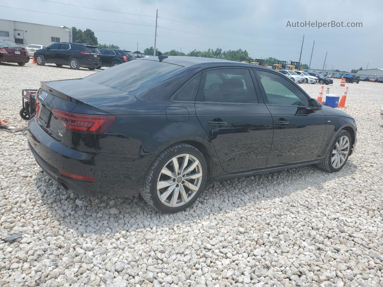 2018 Audi A4 Premium Black vin: WAUKMAF48JA051137