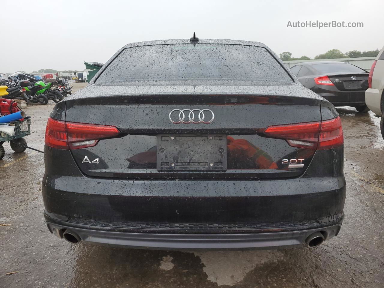 2017 Audi A4 Ultra Premium Black vin: WAUKMAF49HN055085