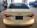 2018 Audi A4 Premium White vin: WAUKMAF49JA128064