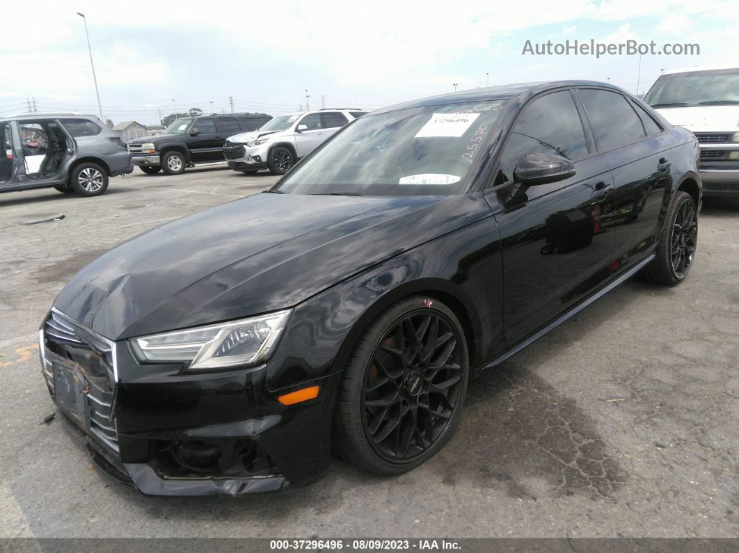 2018 Audi A4 Premium/tech Premium Black vin: WAUKMAF49JA203975