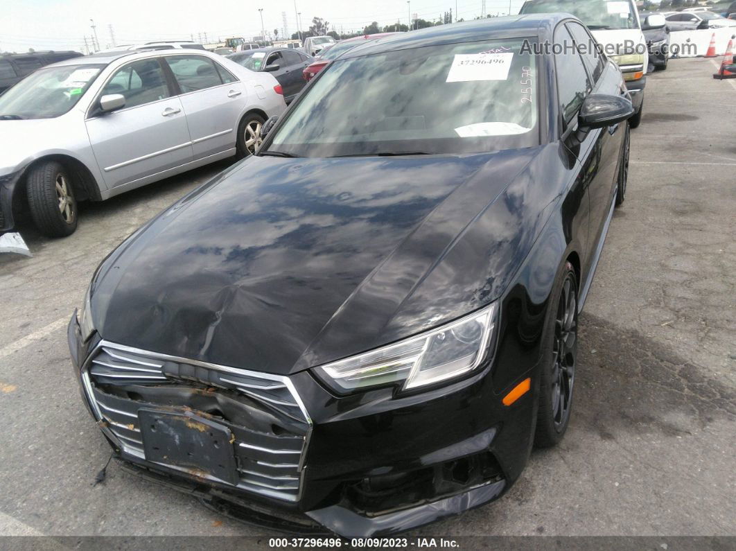 2018 Audi A4 Premium/tech Premium Черный vin: WAUKMAF49JA203975