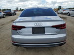 2018 Audi A4 Premium Silver vin: WAUKMAF49JA211901