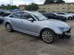 2018 Audi A4 Premium Silver vin: WAUKMAF49JA211901