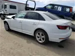 2018 Audi A4 Premium White vin: WAUKMAF49JA232392