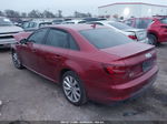 2018 Audi A4 2.0t Tech Ultra Premium/2.0t Ultra Premium Red vin: WAUKMAF49JN010802