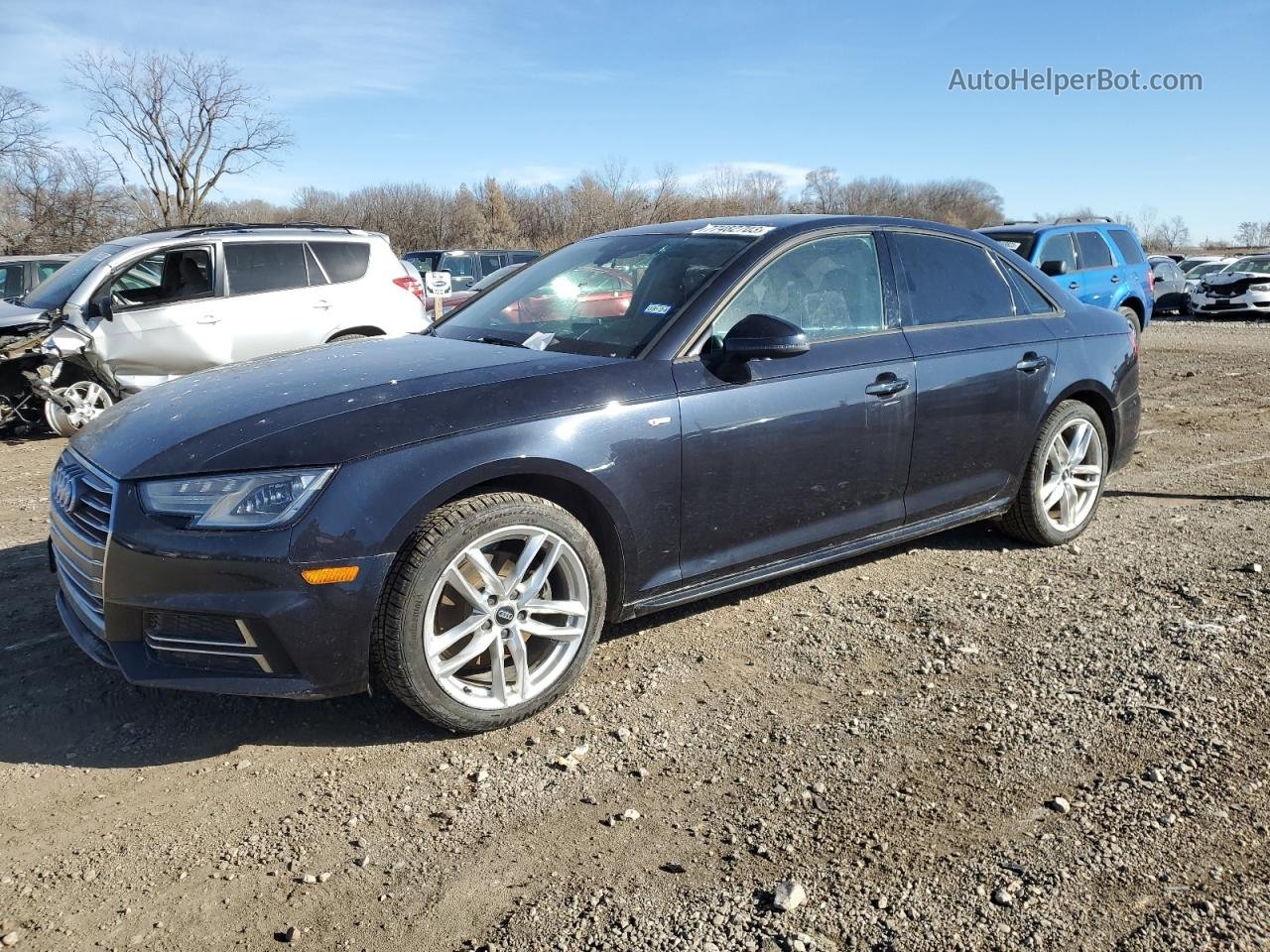 2017 Audi A4 Ultra Premium Black vin: WAUKMAF4XHN038568