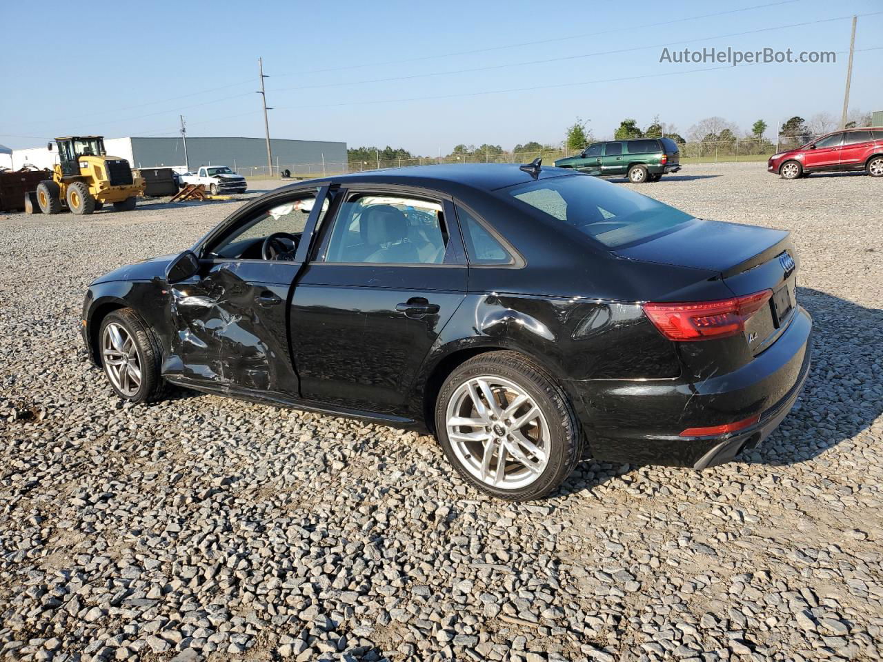 2017 Audi A4 Ultra Premium Черный vin: WAUKMAF4XHN041325