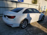 2018 Audi A4 Premium White vin: WAUKMAF4XJA125089