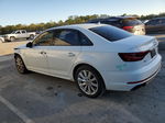 2018 Audi A4 Premium White vin: WAUKMAF4XJA125089