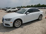 2018 Audi A4 Premium White vin: WAUKMAF4XJN013465