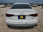 2018 Audi A4 Premium White vin: WAUKMAF4XJN013465