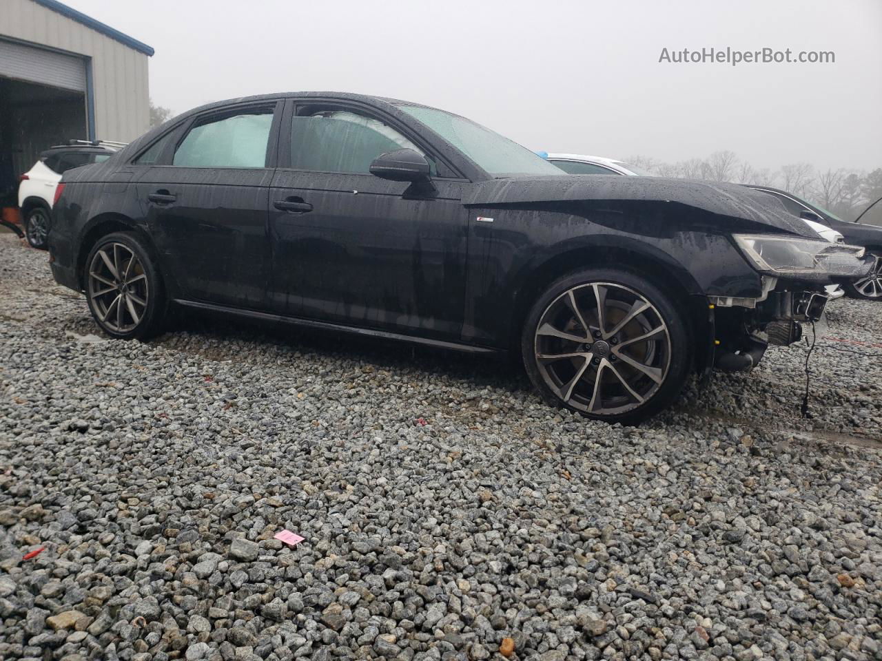 2018 Audi A4 Premium Black vin: WAUKMAF4XJN019914