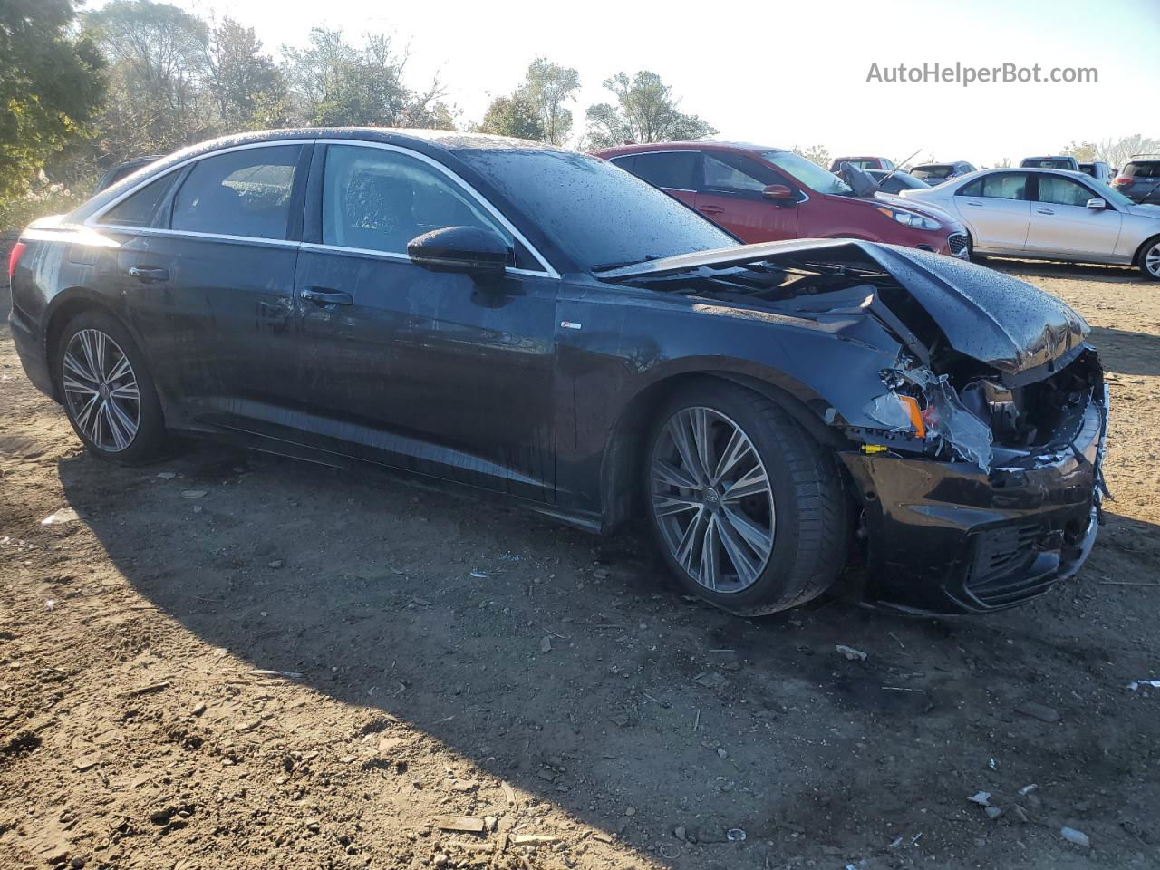 2019 Audi A6 Premium Plus Black vin: WAUL2AF20KN020676