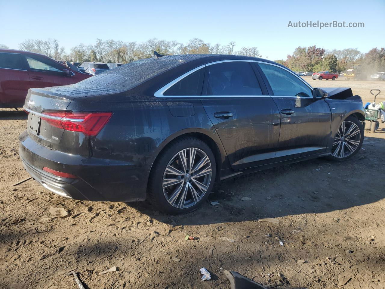 2019 Audi A6 Premium Plus Black vin: WAUL2AF20KN020676