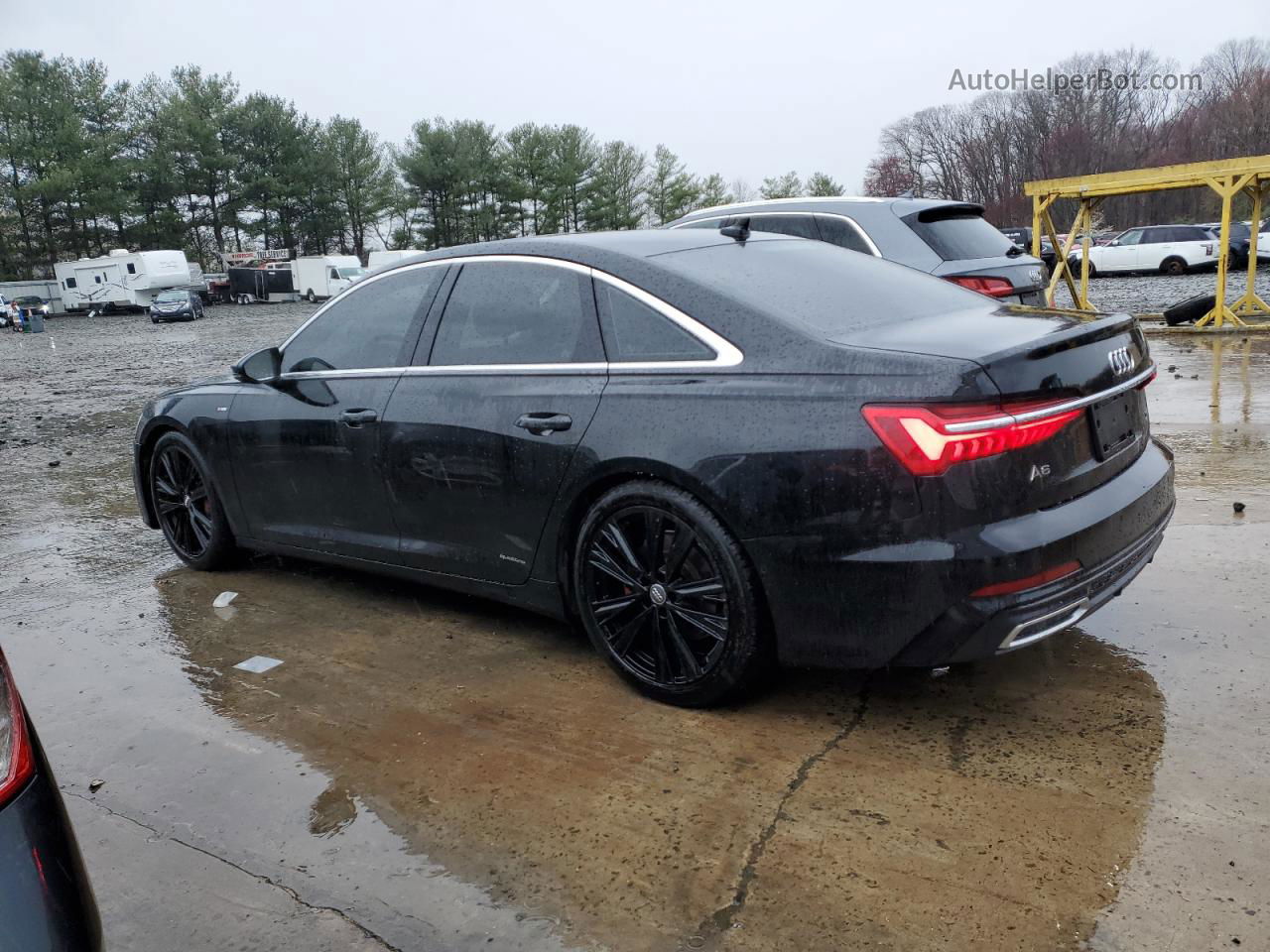 2019 Audi A6 Premium Plus Black vin: WAUL2AF20KN022279