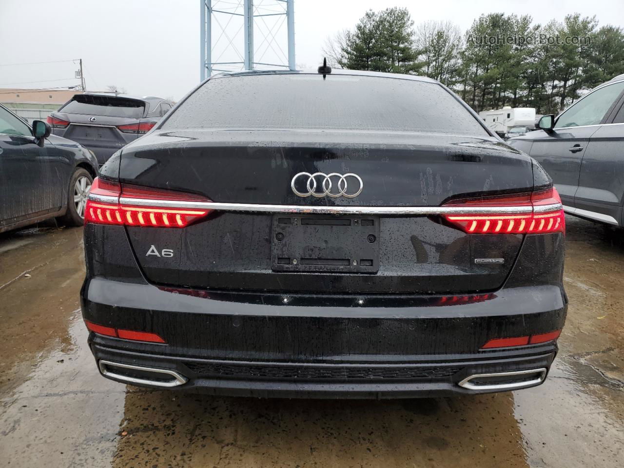 2019 Audi A6 Premium Plus Черный vin: WAUL2AF20KN022279