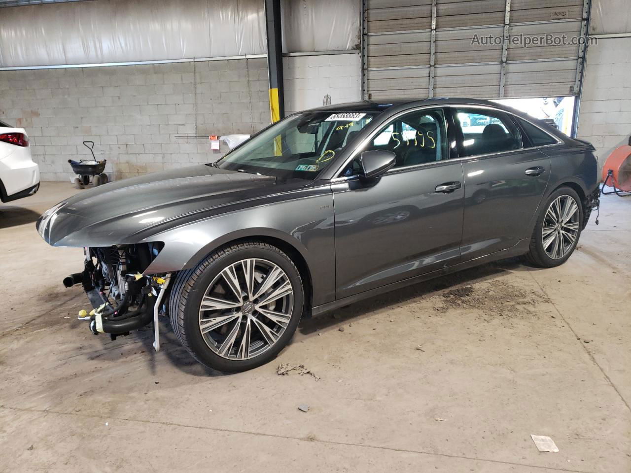 2019 Audi A6 Premium Plus Gray vin: WAUL2AF20KN023206