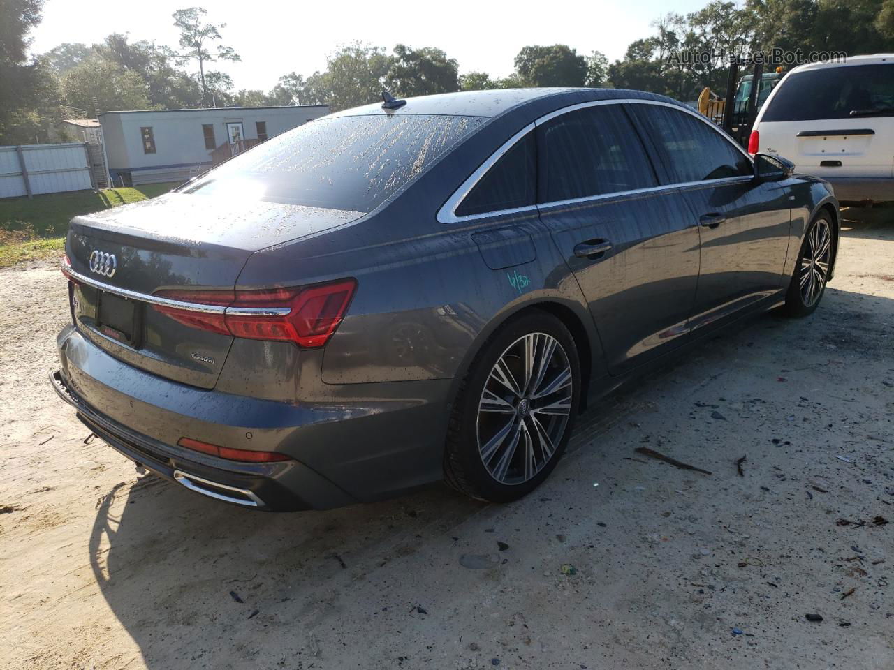 2019 Audi A6 Premium Plus Gray vin: WAUL2AF20KN038014