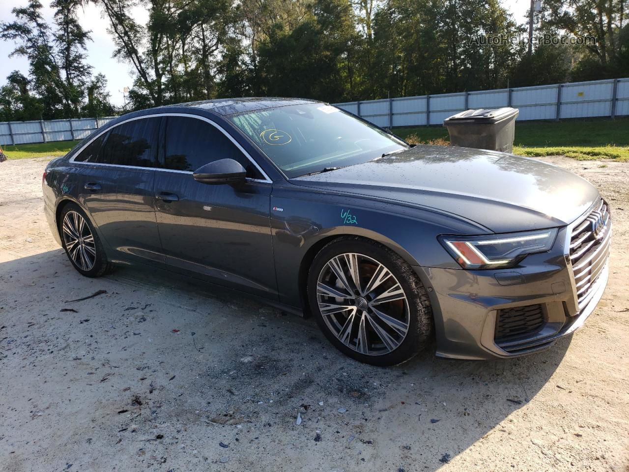 2019 Audi A6 Premium Plus Gray vin: WAUL2AF20KN038014