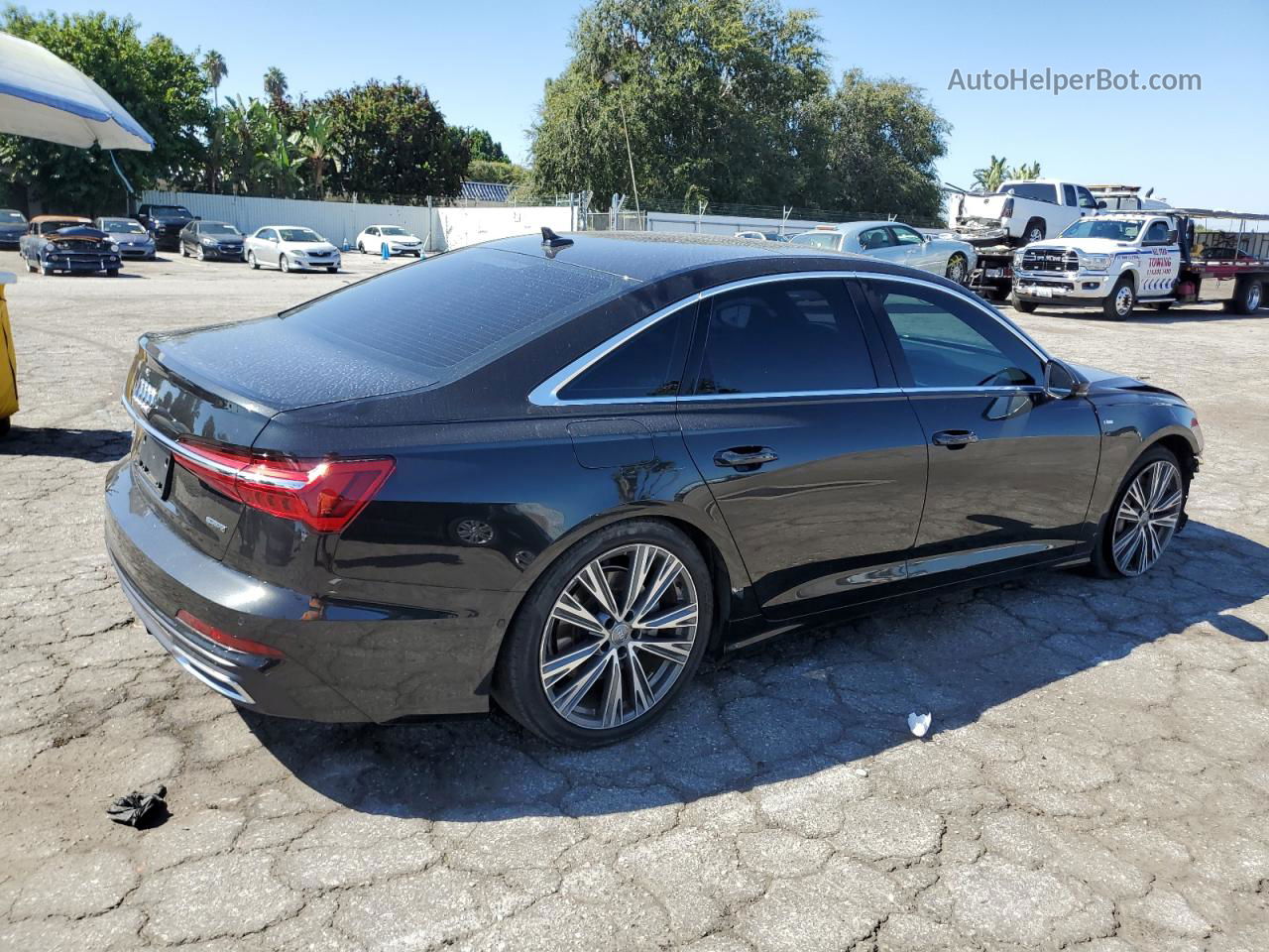 2019 Audi A6 Premium Plus Black vin: WAUL2AF21KN093572