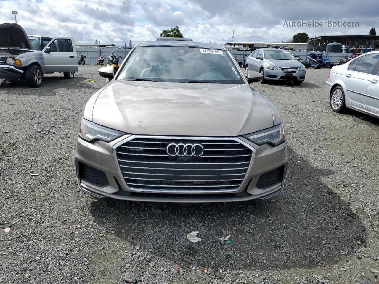 2019 Audi A6 Premium Plus Brown vin: WAUL2AF21KN111214