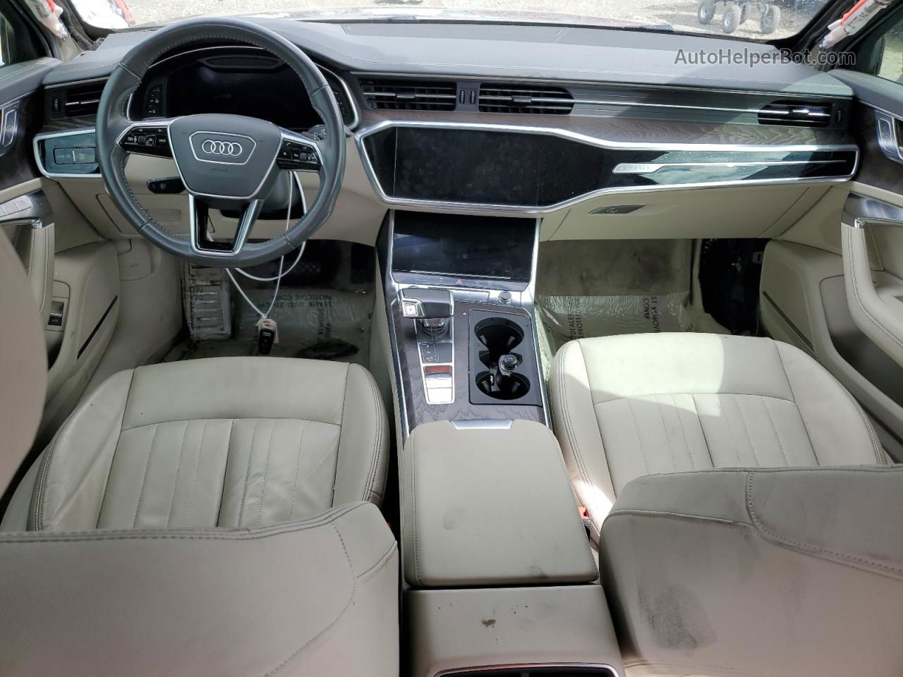 2019 Audi A6 Premium Plus Brown vin: WAUL2AF21KN111214