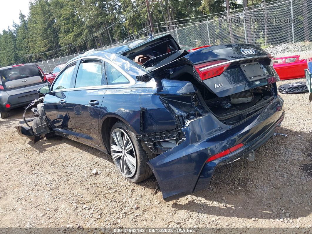 2019 Audi A6 Premium Plus Dark Blue vin: WAUL2AF23KN081925