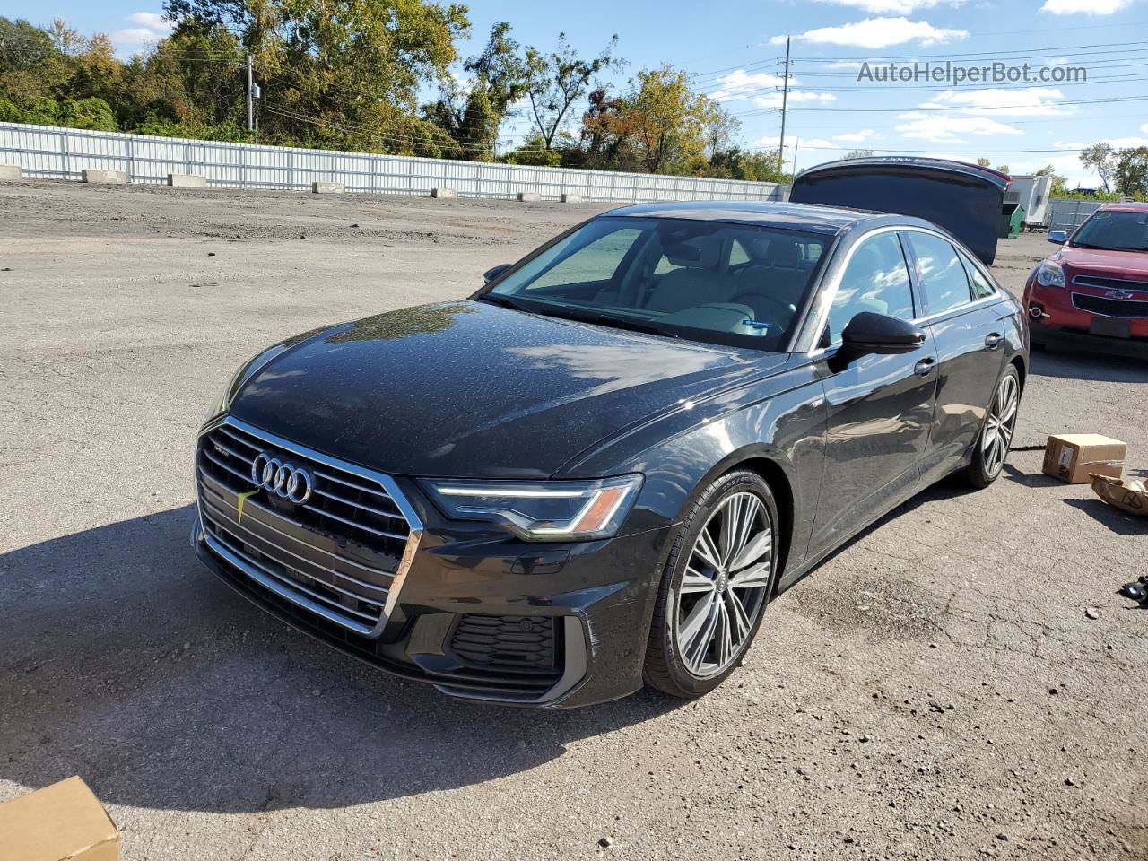 2019 Audi A6 Premium Plus Black vin: WAUL2AF24KN074787