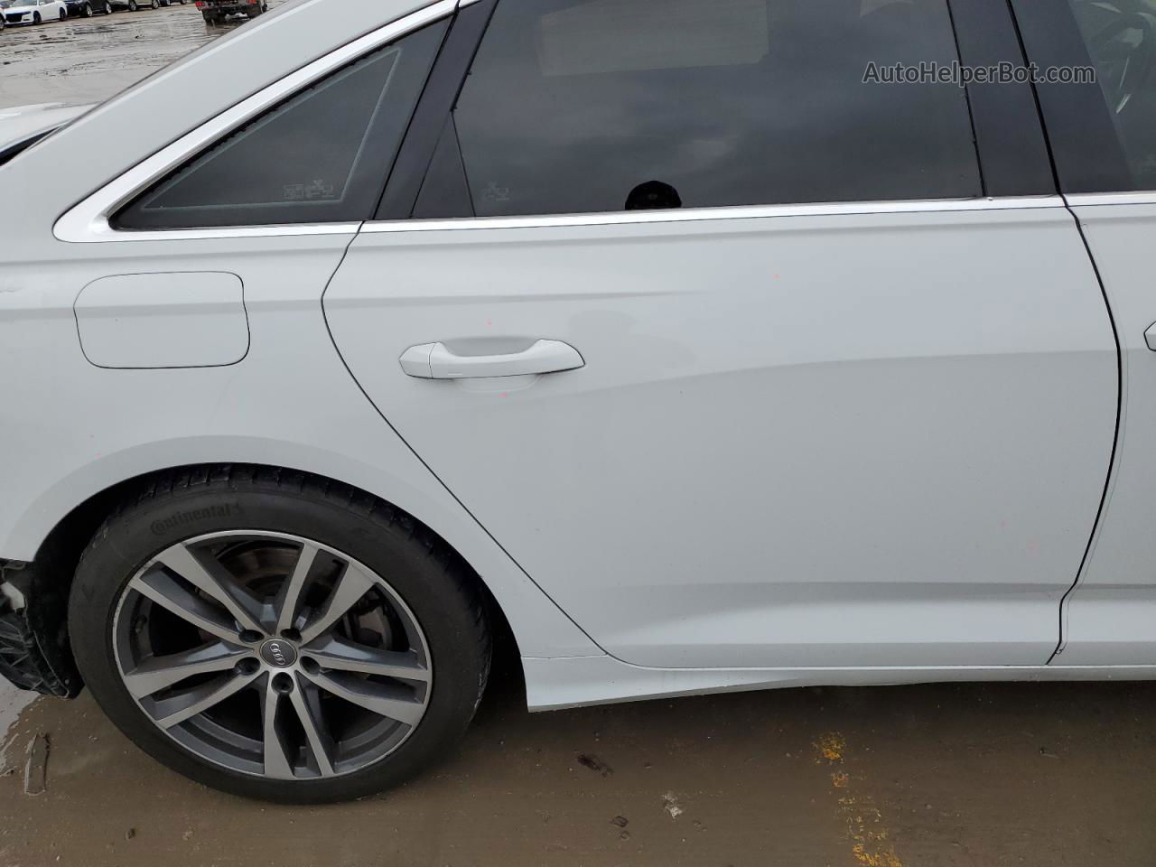 2019 Audi A6 Premium Plus White vin: WAUL2AF24KN105360