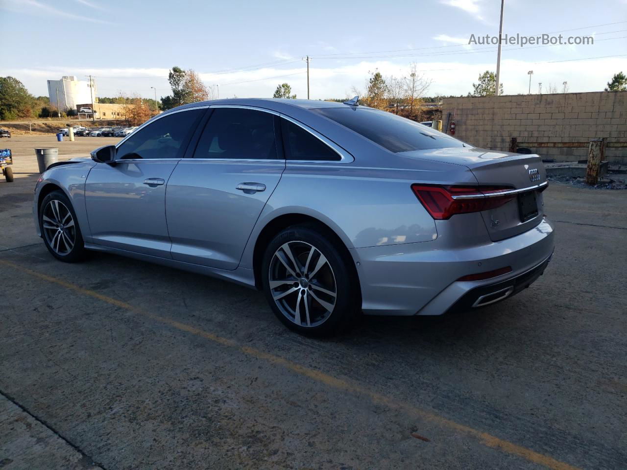 2019 Audi A6 Premium Plus Silver vin: WAUL2AF25KN036517