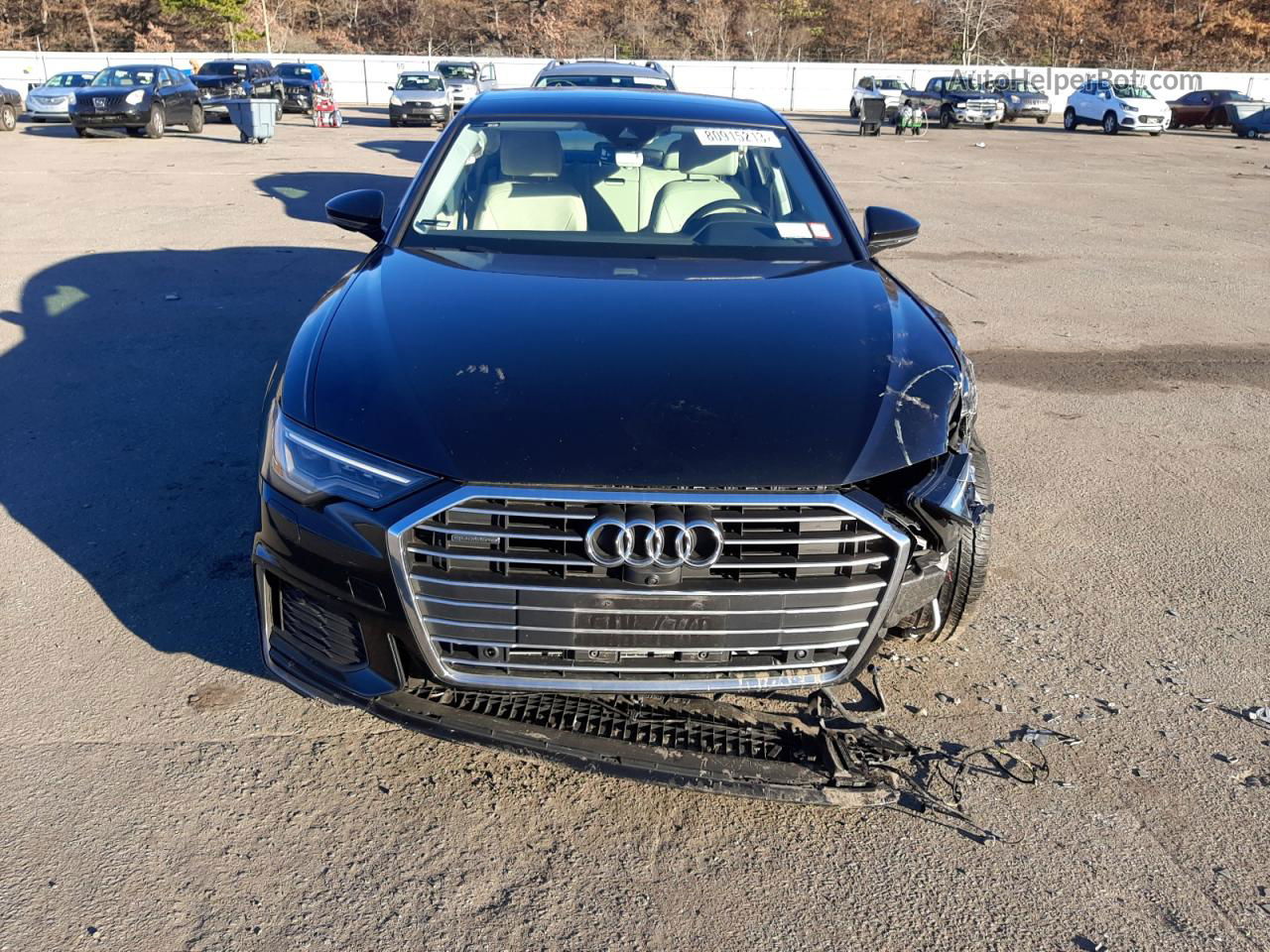 2019 Audi A6 Premium Plus Black vin: WAUL2AF25KN044990