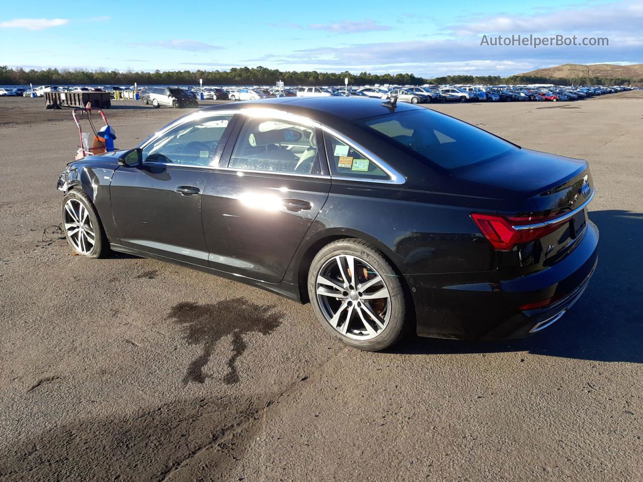 2019 Audi A6 Premium Plus Black vin: WAUL2AF25KN044990