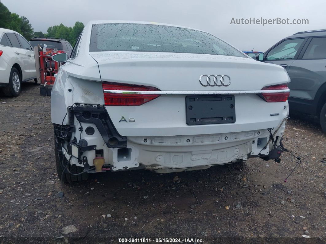 2019 Audi A6 55 Premium White vin: WAUL2AF25KN054323