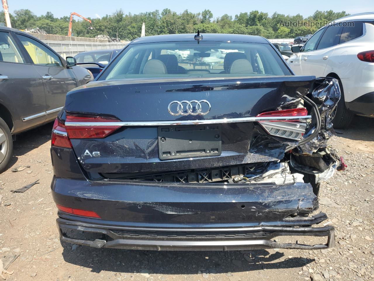 2019 Audi A6 Premium Plus Черный vin: WAUL2AF25KN115976