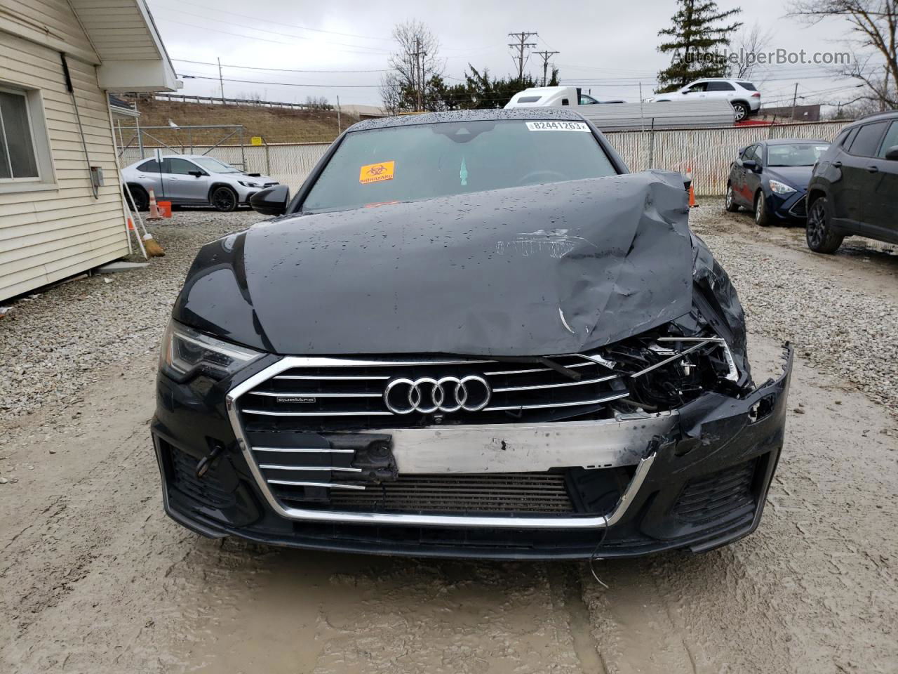 2019 Audi A6 Premium Plus Черный vin: WAUL2AF26KN036672