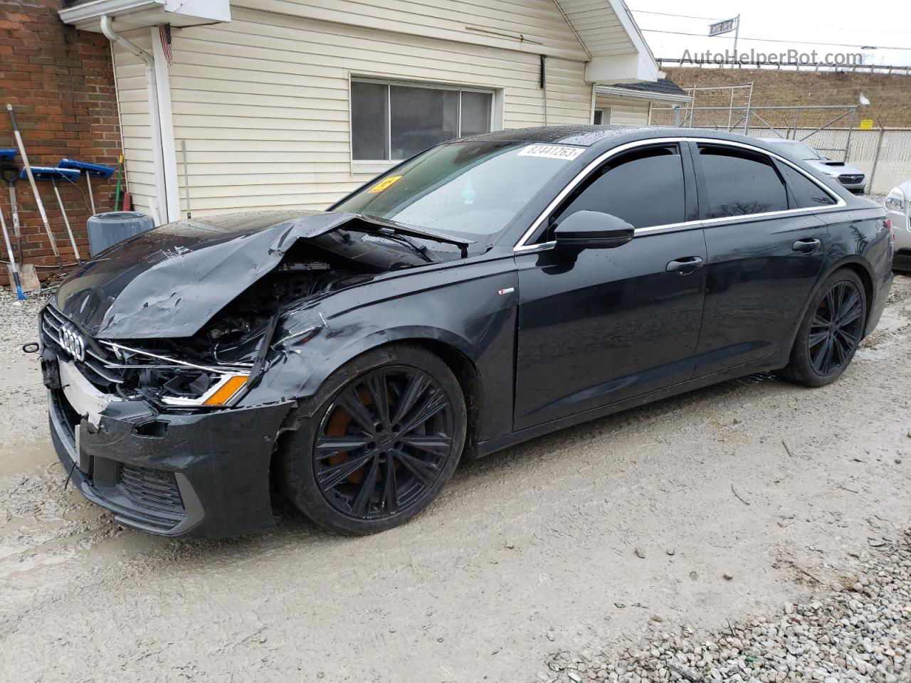 2019 Audi A6 Premium Plus Black vin: WAUL2AF26KN036672