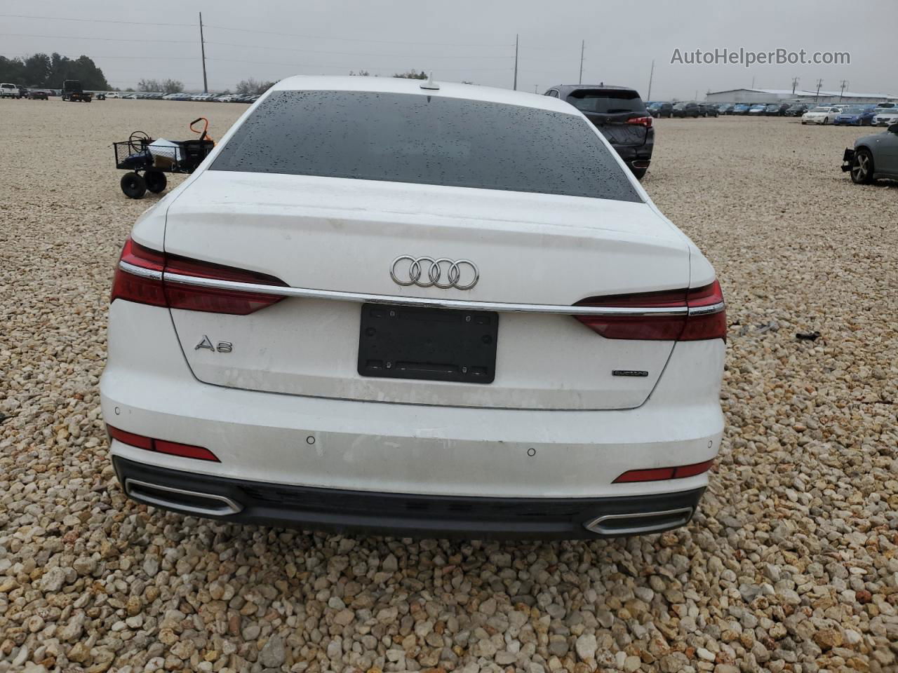 2019 Audi A6 Premium Plus Белый vin: WAUL2AF26KN109894