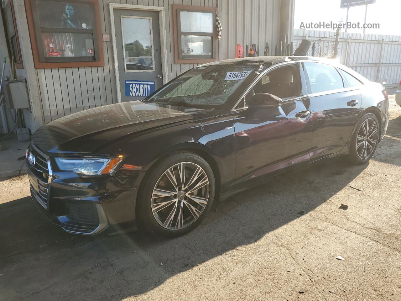 2019 Audi A6 Premium Plus Blue vin: WAUL2AF27KN017175