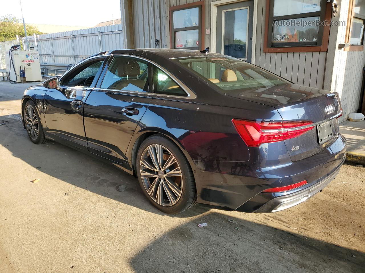 2019 Audi A6 Premium Plus Синий vin: WAUL2AF27KN017175